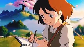 Aira and the Whispering Hills| Magical Ghibli Style Story 🌸 | Kids Moral Story