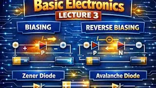 BASIC ELECTRONICS| BIASING AND ITS APPLICATIONS| LECTURE 03| Study nova 