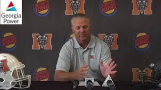 Mercer Football Press Conference - Samford