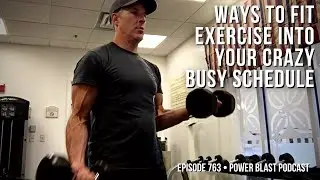 Ways To Fit Exercise Into Your Crazy Busy Schedule