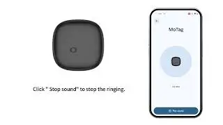 MOTAG Google Android Air Tag Operation and Binding Tutorial