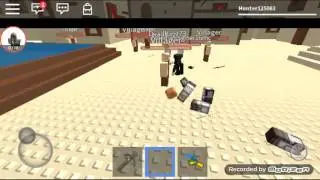 Assassin's creed show down 2v1 on roblox.