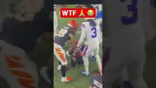 🥺 Buffalo Bills Damar Hamlin scary injury 🙏😟#shorts #buffalobills #sportsnews #nfl #injury