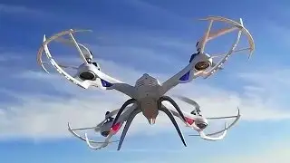 Испытательный полет дрона Tarantula X6