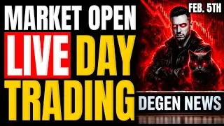 Stock Market Crash?! || LIVE DAY TRADING w/ MK (Futures & Options)