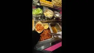 First-Person Snack Combo Build | Savory Pancake, Meat Flatbread & Fried Sausage | No Commentary