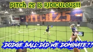 Dodgeball, Drinks, and Networking at Pitch 25 In EaDo Houston!
