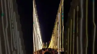 #shorts #ramjhula #walking #bridge  #lights #rishikesh #uttarakhand