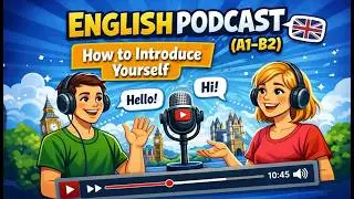 How to Introduce Yourself in English Naturally | English Podcast for Beginners (Daily Conversation)