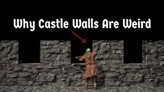 The Secret Behind Medieval Castle Walls - Crenellations