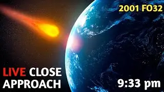[LIVE] Close approach of 2001 fo32 | 21st March 2021 | Asteroid 2001 fo32