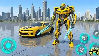 Robot Justice War: Robot Car Jet Transformers Game 2025 Part 12 - Android Gameplay