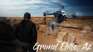 Chocolate Falls |  Grand Falls, Arizona  |  w/ Zoe