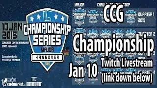 Twitch Livestream - The 2015 Complexity Card Gaming (CCG) Championship Series [Europe]