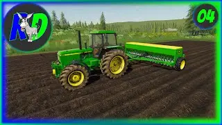 Seeding The First Field! | FS19 No Man's Land Survival Series | Ep 4