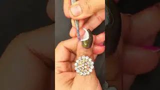 Begginers friendly easy nail art design 😍 #nail#nailinspo #nails#NailArtTutorial t#nailart