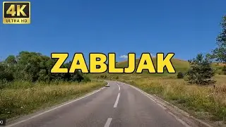 Explore the Untamed Beauty of Zabljak, Montenegro | Scenic Drive Through Majestic Landscapes | 4K