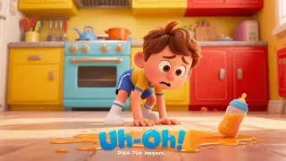 Uh-Oh! Juice Spill Disaster! | Messy Moments Song for Kids | Spill, Wipe & Learn Together