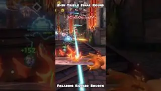 When it's the final round and you have to make a play #zhin #paladins #ranked