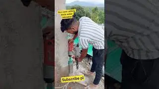 rcc core cutting drainwater