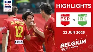 FIH Hockey Pro League 2024-25 Highlights: Spain vs Ireland (M) | Match 2
