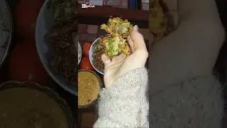 Pakorey Chana daal rice and Anday ka halwa. #dontunderreviewmyvideo