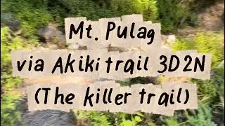 Mt. Pulag via Akiki trail 3D2N