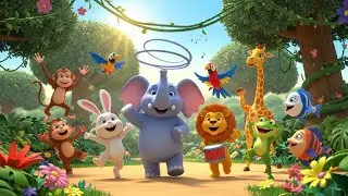 Jungle Dance Jam | Fun Jungle Song for Toddlers to Watch, Sing and Dance
