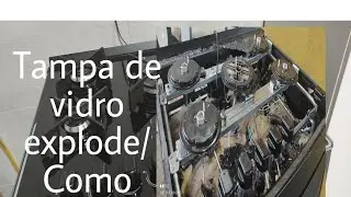 A TAMPA DO MEU FOGÃO EXPLODIU/ COMO FOI RESOLVIDO ESSE PROBLEMA?