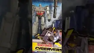 Transformers Cyberverse 2pack Megatron and Chopper Cut,Power of The Spark #shorts