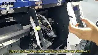i3200 Printhead Installation Tutorial.#i3200printer #i3200printhead #epson3200
