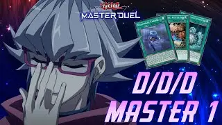 D/D/D Gameplay: MASTER RANK 1 ACHIEVED! [Yu-Gi-Oh! Master Duel]