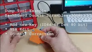 Dump Tool Example : Dashboard Ducati Scrambler 2018