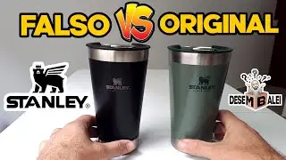 COPO STANLEY FALSO DEU TRABALHO PARA O ORIGINAL