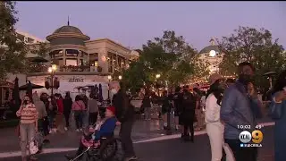Rams Fans Line Up For Grand Opening of Rams Store At The Grove