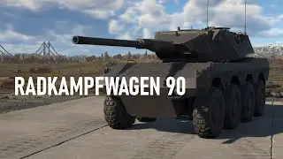 War Thunder | Radkampfwagen 90