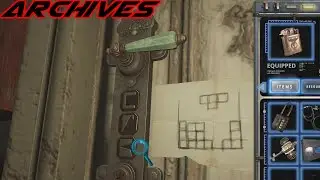 Tormented Souls - How To Unlock Archives (Door Combination)