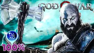 GOD OF WAR - 100% Platinum Walkthrough No Commentary (PS5 PRO)