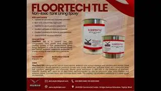 FLOORTECH TLE - Non-toxic Tank Lining Epoxy - Philippine Skybird Product