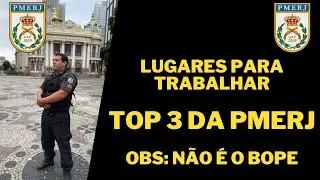 TOP 3 da PMERJ - Você ficaria 30 anos por lá.