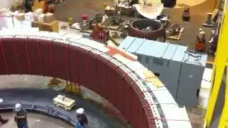 Stator test at Wanapum Dam