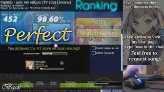 Osu! - Only My Railgun [Insane] +DoubleTime +Hidden FC