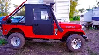 Mahindra ROXOR DFK Hard Cab review after the first Major Rainstorm