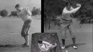 Bobby Jones Mirrored Slow-Motion Golf Swing for self-training