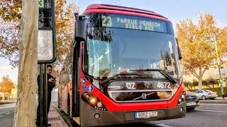 Linea 23 Recorrido Desde Pamplona a Siglo XXI
