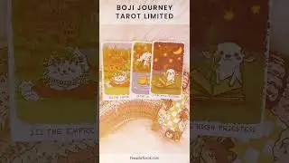 Unveiling the Boji Journey Tarot LIMITED: Whimsical Bunny Magic 🐰✨ #shorts