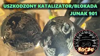 Odblokowywanie wydechu Junak 901 - Wyzbywanie się uszkodzonego pseudo katalizatora