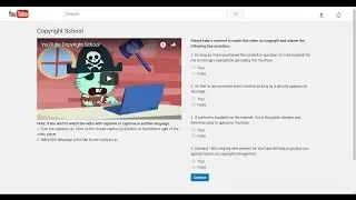 YouTube Copyright School Answers | Includes All Question of 2020