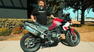 2024 Triumph Tiger 900 GT Aragon Edition Diablo Red   Phantom Black