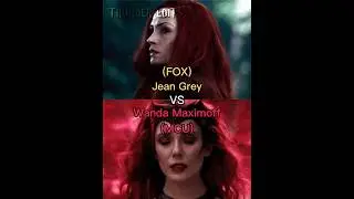 Jean Grey (FOX) VS Wanda Maximoff (MCU) #marvel #jeangrey #wandamaximoff @JuanDiegoCampos-pr9cs